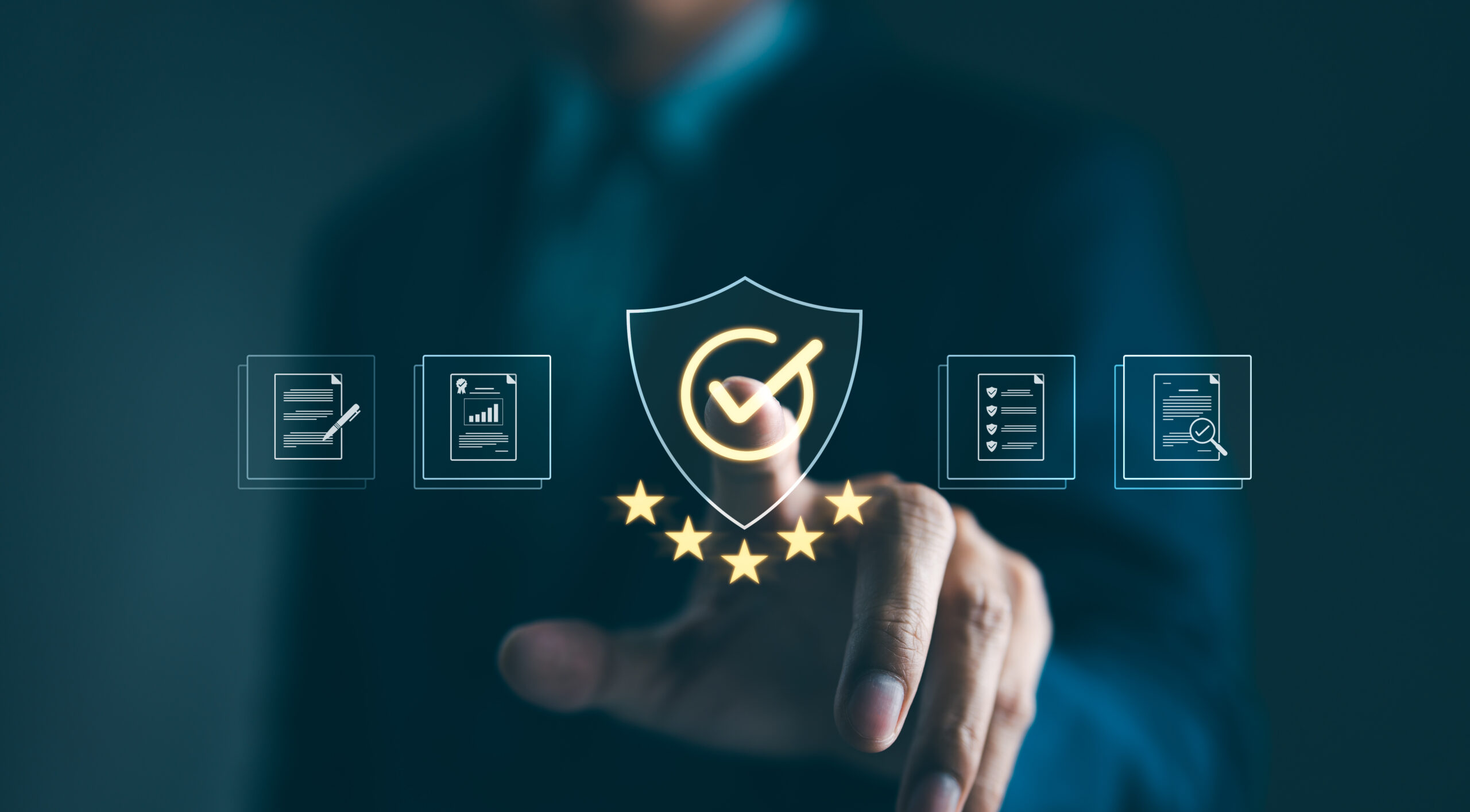 Auditing suppliers for cyber insurance